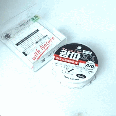 캣츠크로우 광따프로 광어다운샷채비 유동식 광어채비 벌크 30호, 3/0 - 상세 이미지 3