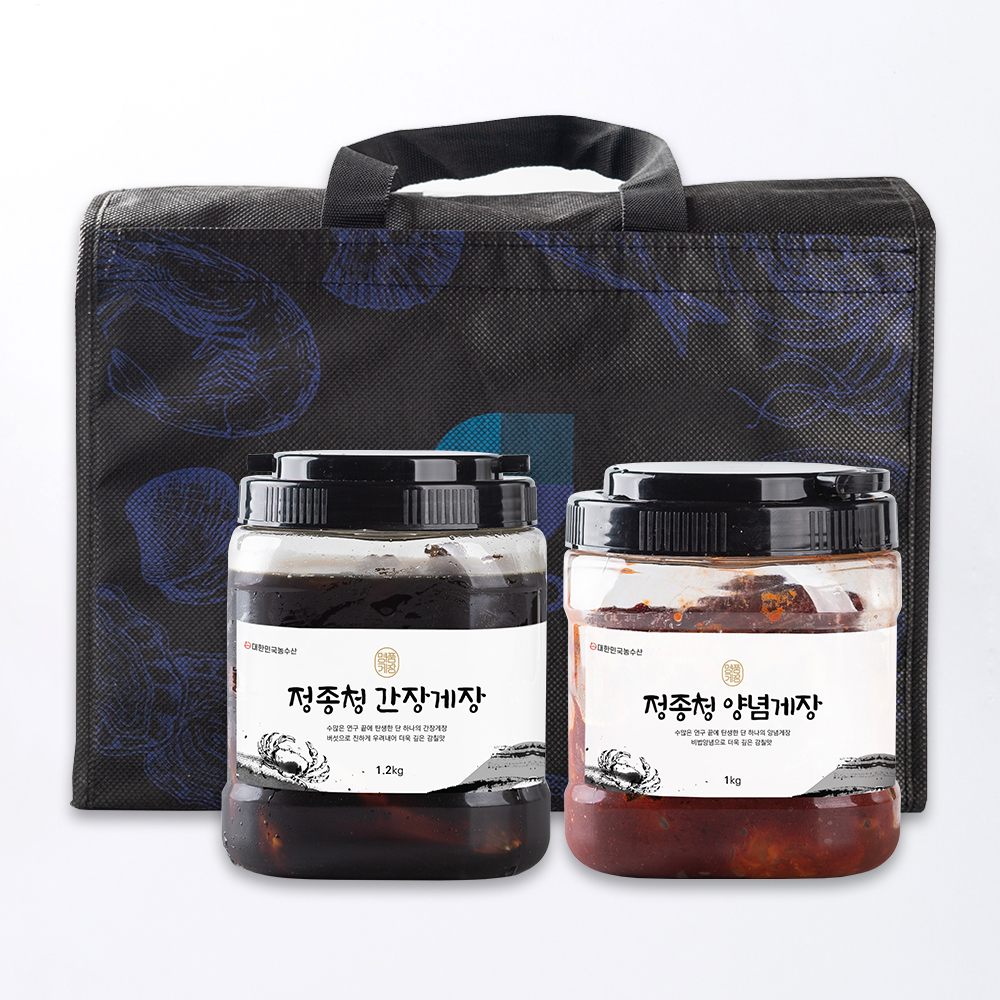 암꽃게 간장게장 양념게장 선물세트