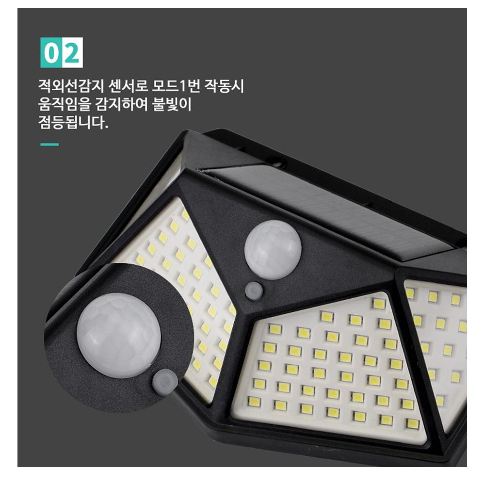 태양광전등 태양광센서등 LED가로등 경관 태양광조명등 - 상세 이미지 4