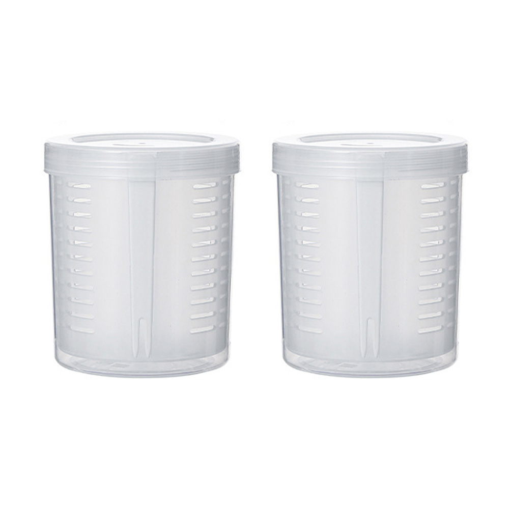 UH 물쏙쏙 샐러드 소분용기 과일통 900ml x 2개 - 상품 이미지