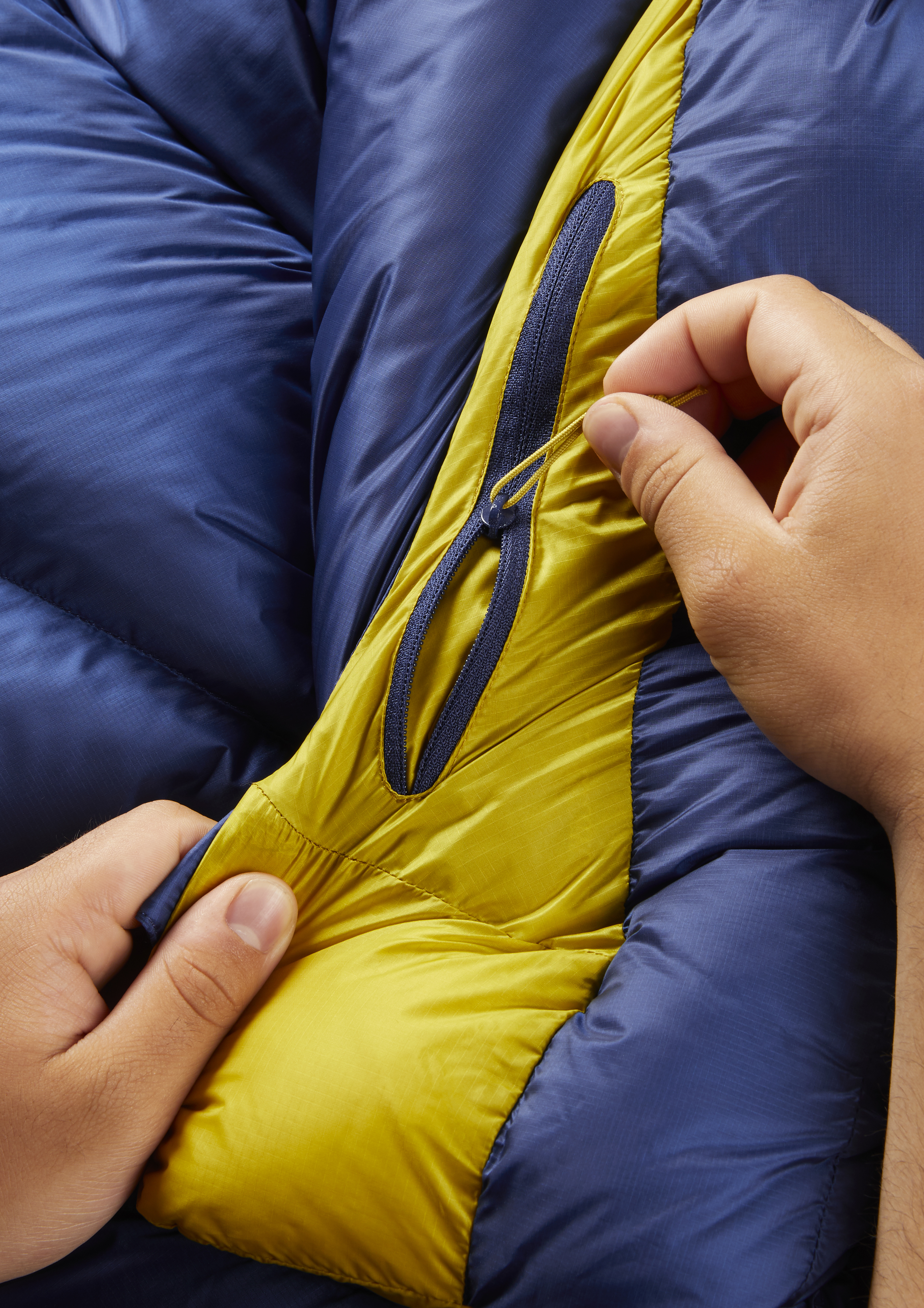 랩 뉴트리노 600 동계 구스 침낭 롱 백패킹 구스 다운 침낭 - 상세 이미지 5