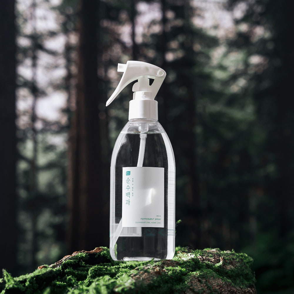 페퍼민트 오일수 필로우 미스트 아로마 룸 스프레이 300ml - 상세 이미지 2