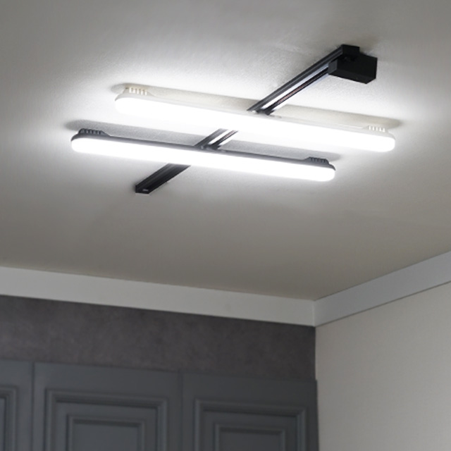 LED 라운드 일자등 레일용 25W_2color 레일조명 이미지 8