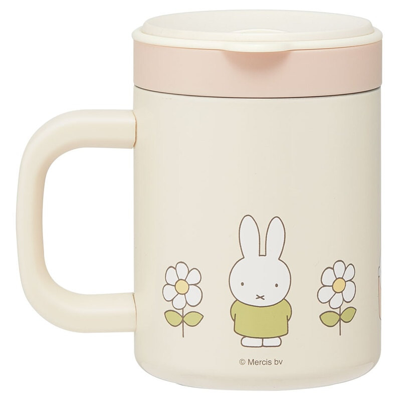 스케이터 미피 캐릭터 이너컵 포함 스테인리스 머그 330ml STMG4NI - 하카타몰