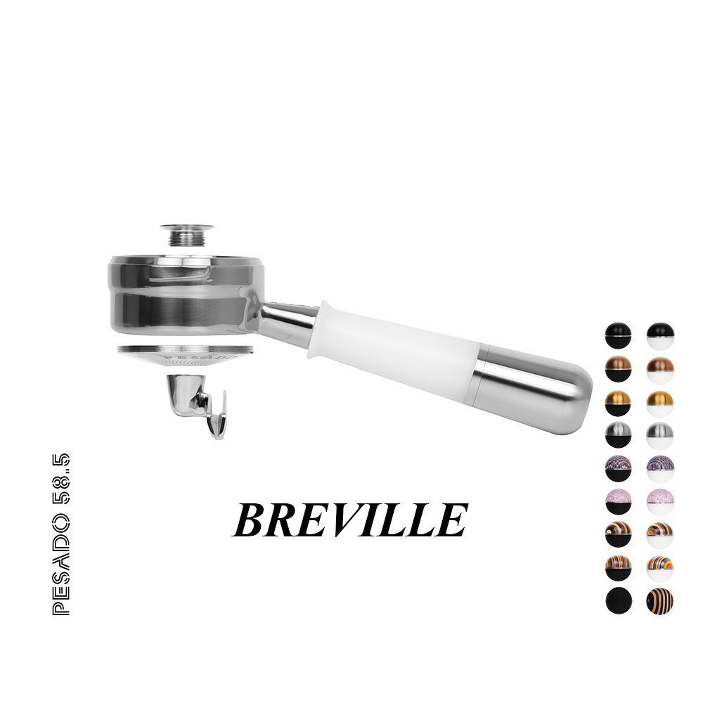 페사도 브레빌 54mm/ 58mm하이브리드 포터필터 870 878 밤비노 920 980 오라클 호환