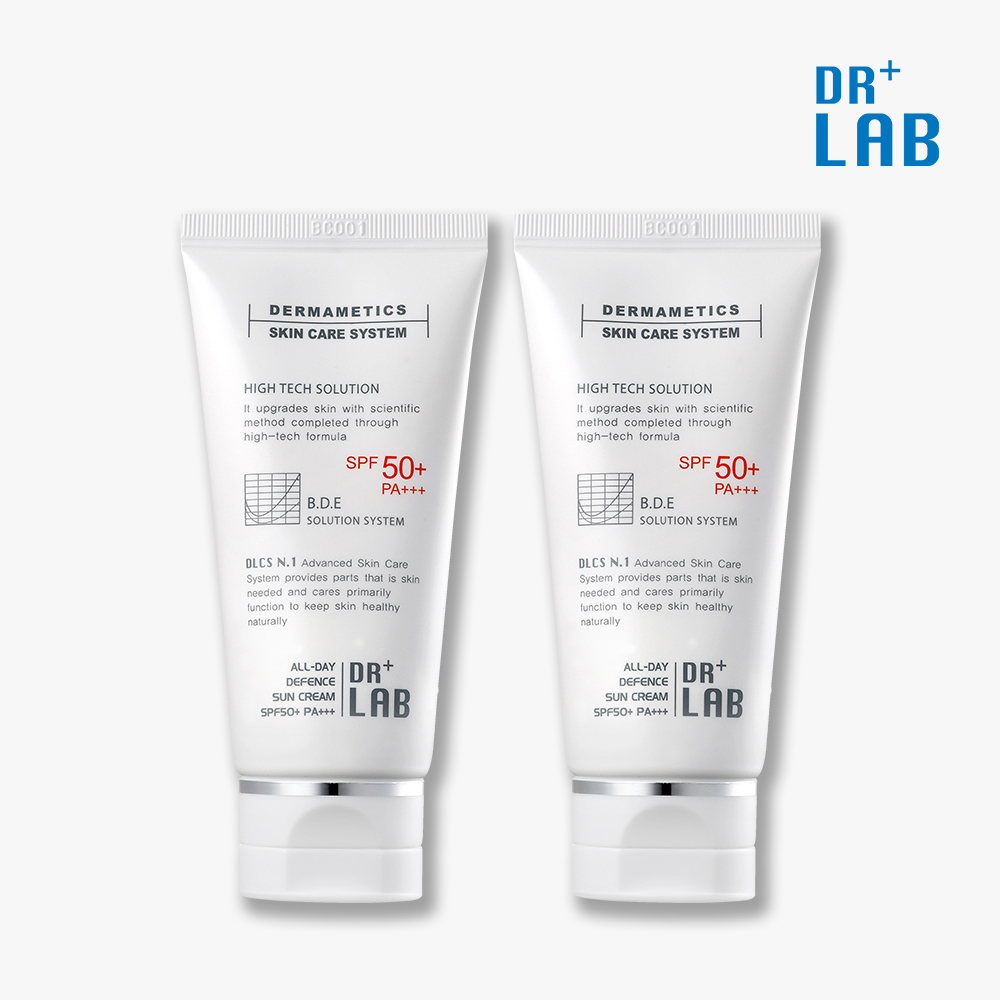 닥터랩 올데이 디펜스 선크림 (SPF50+) PA4 썬크림 50ml, 2개 - 상품 이미지