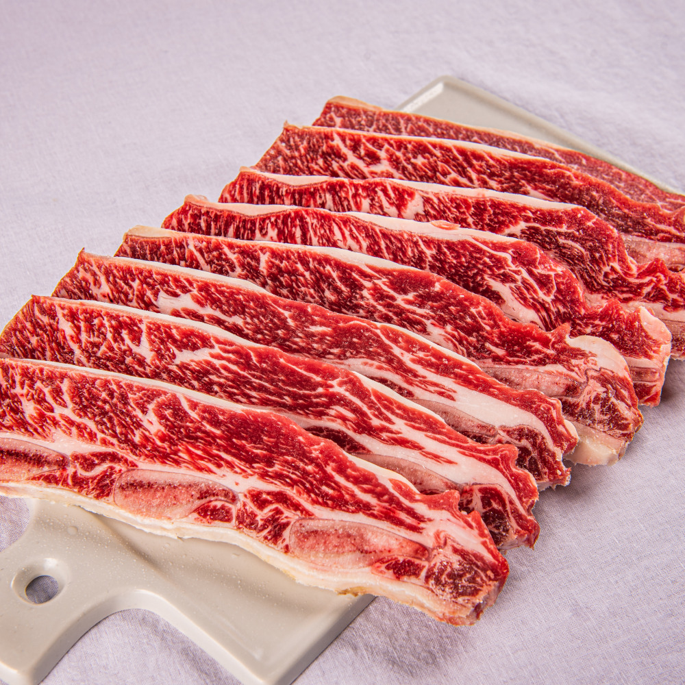 고기중독 LA갈비 호주산 소고기 냉동 캠핑음식 명절선물 1kg, 1개