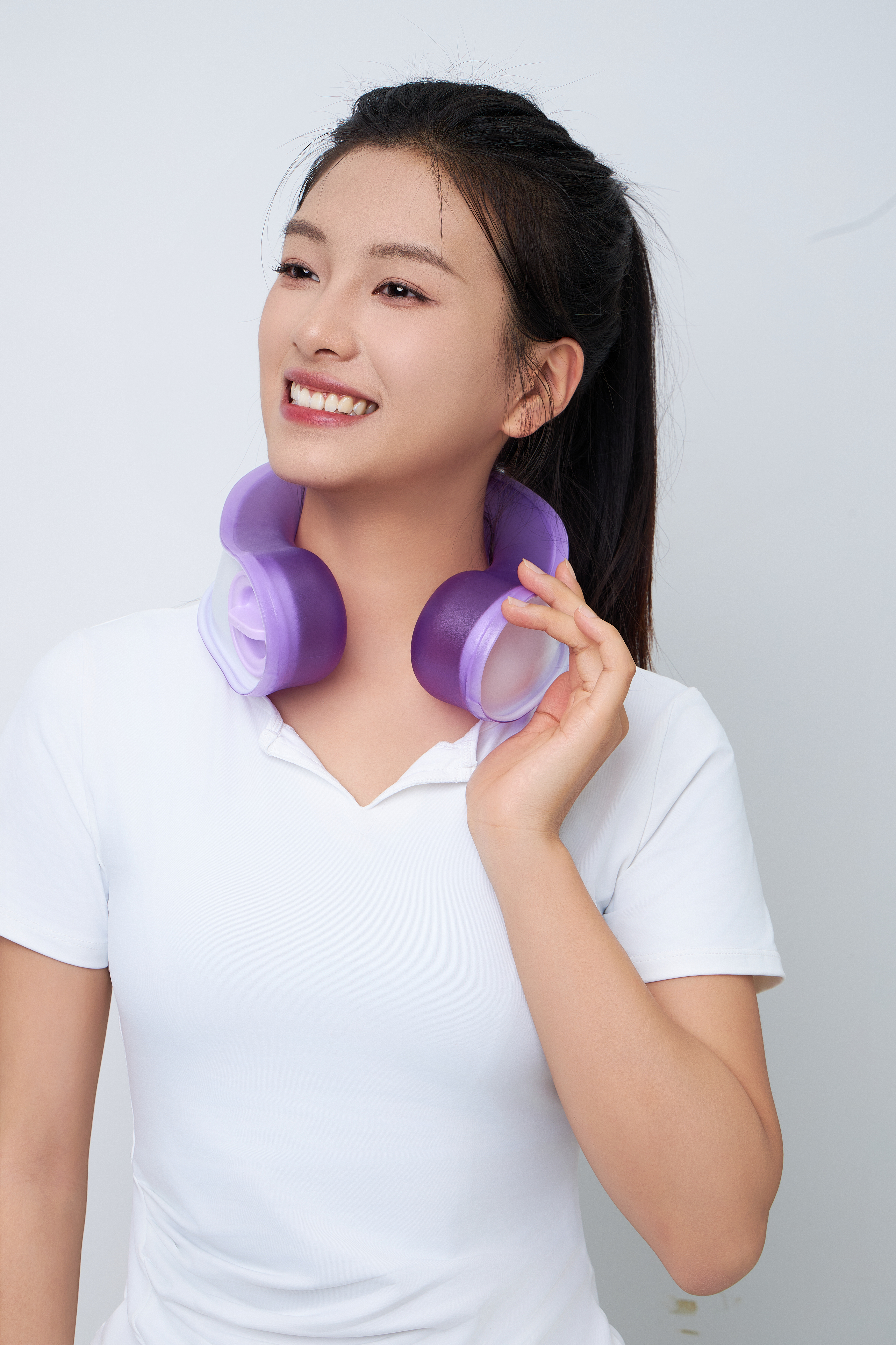 아오라 넥쿨러 쿨 스카프 아이스 넥밴드 쿨링 목도리 얼음 목걸이 골프 - 상세 이미지 4
