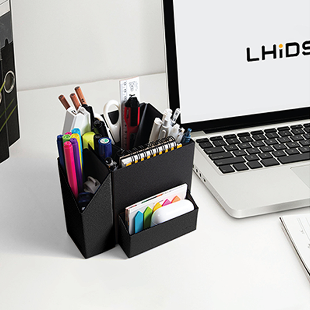 LHiDS 큐비컬 박스 마그네틱 모듈형 데스크 정리함 오거나이저 필통 - 상품 이미지