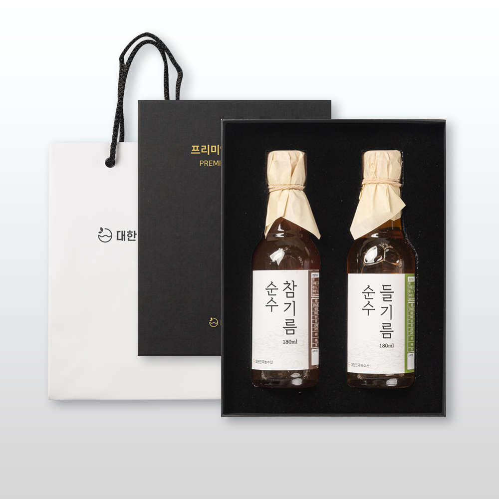 참기름 들기름 선물세트 명절 추석 설날 선물