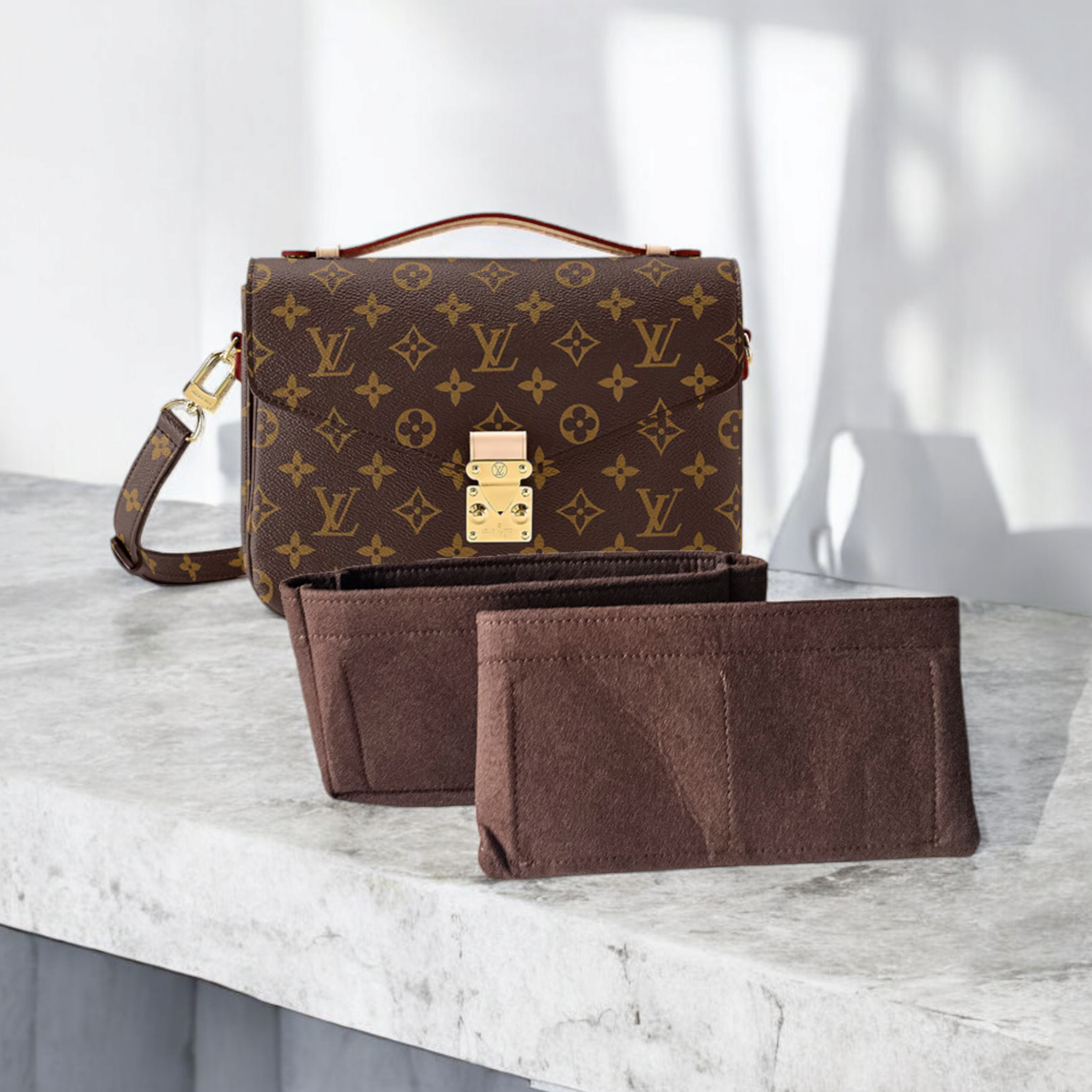 로맨티코 루이비통 포쉐트메티스 호환 리폼 이너백 백인백