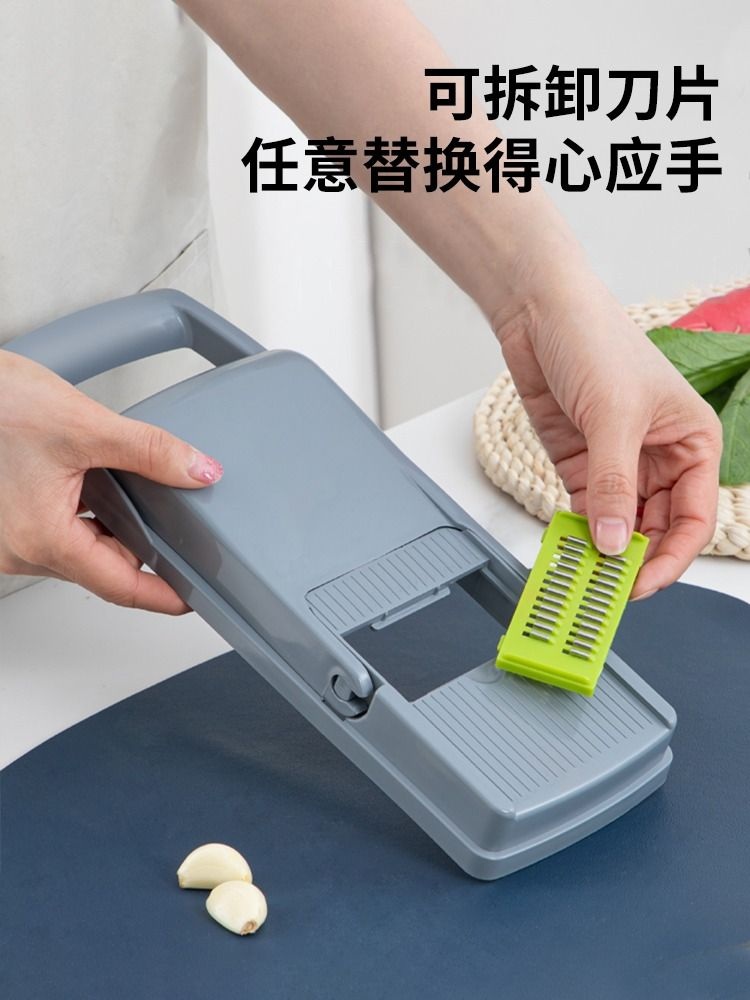 깍둑썰기 채칼 절단기 당근 업소용 사각 다기능 깍뚝썰기 감자 양파 슬라이서 야채 - 상세 이미지 4
