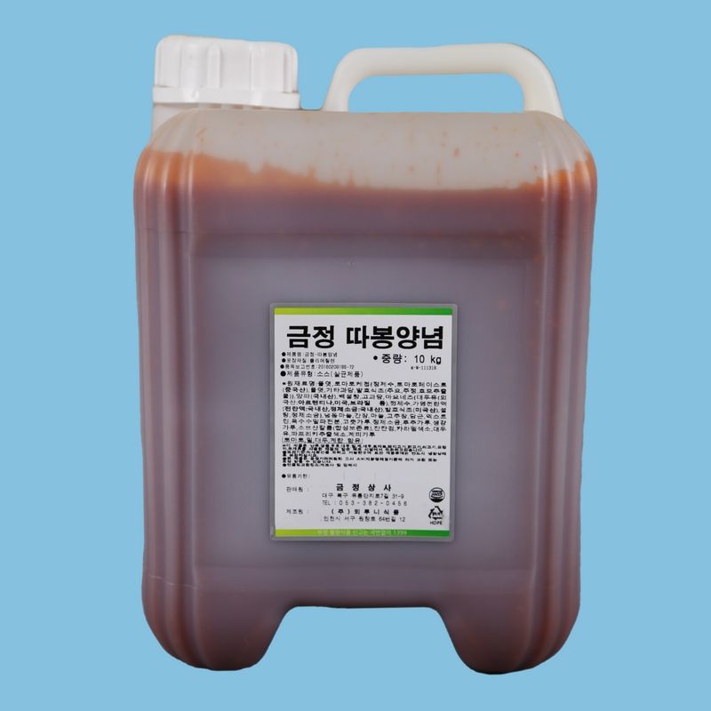 뫼루니식품 양념치킨소스 금정 따봉양념 10KG 모두달콤 이미지 3