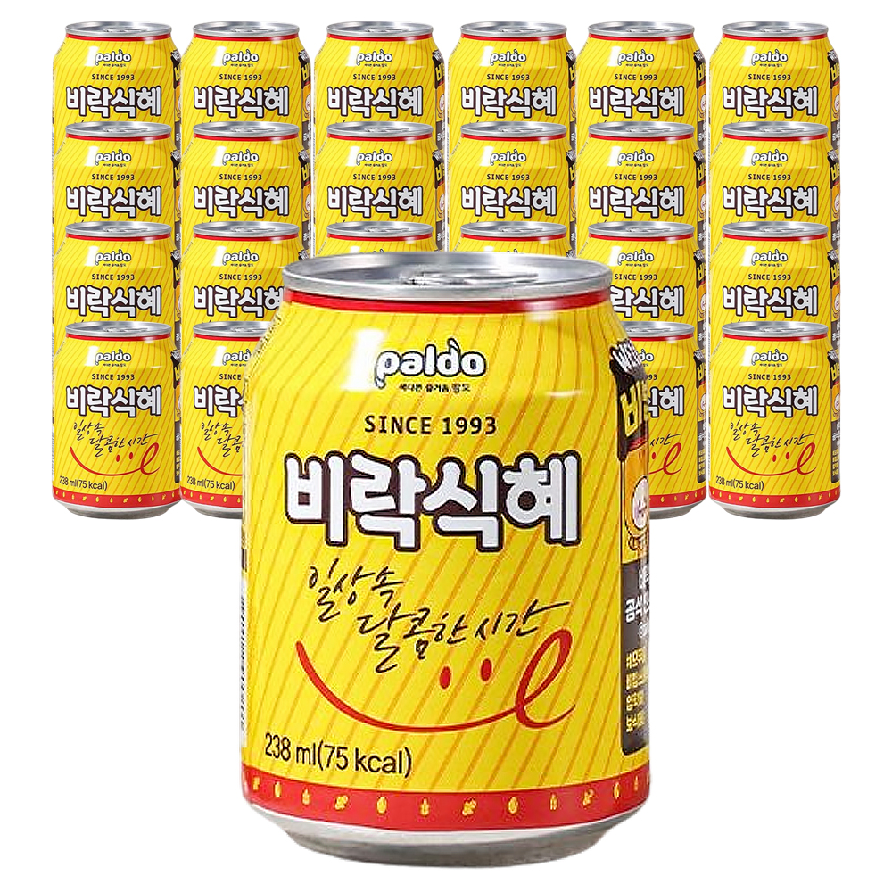 팔도 비락식혜 238m 24캔 : 감동이퐁당