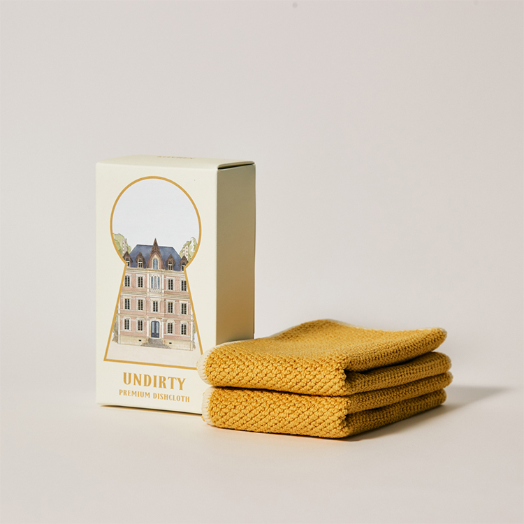 언더티 행주 머스타드 2매입 1개, 30cm 제품 이미지