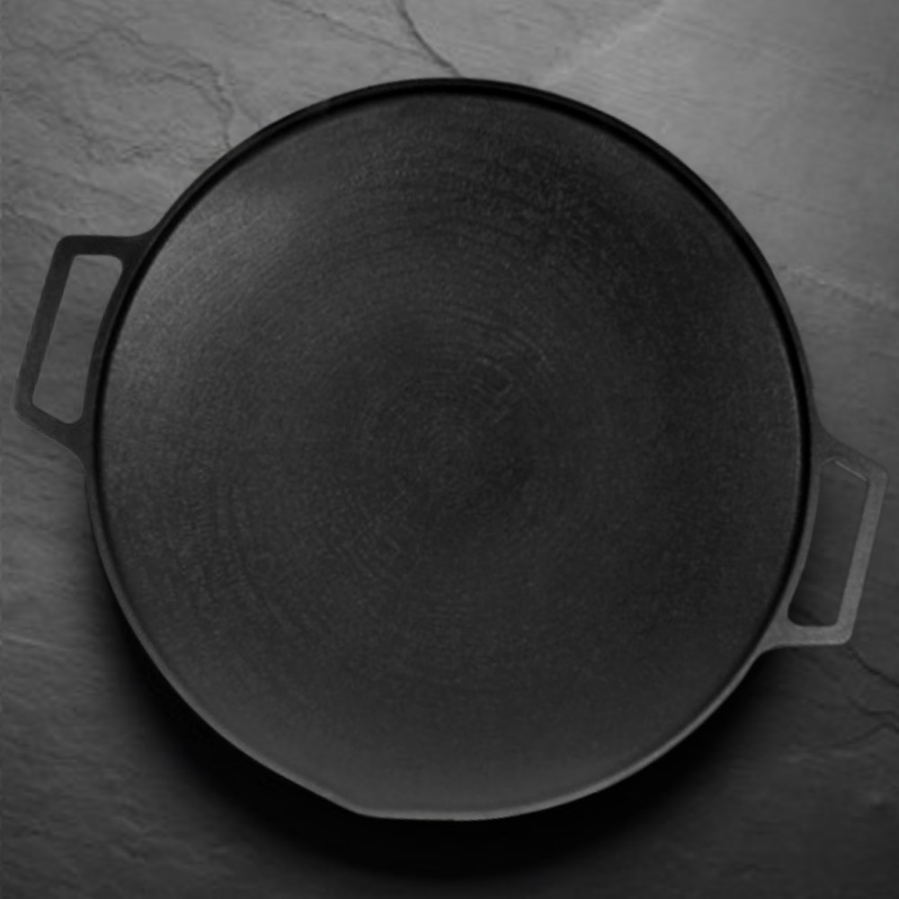 삼겹살 고기불판 인덕션 그리들팬 가정용 고기판 무쇠 솥뚜껑불판 안성주물팬 30
