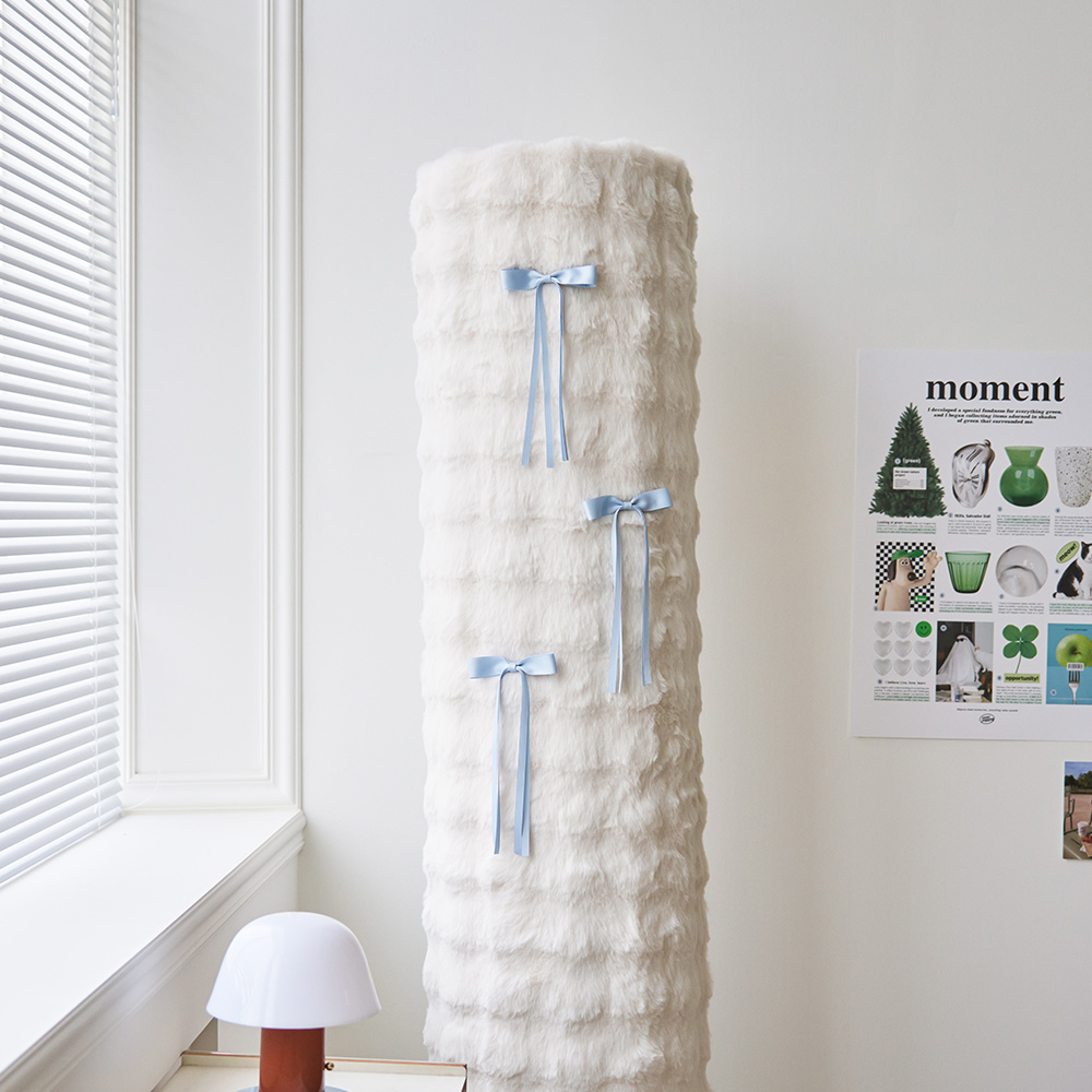 [단독] 투인원 에어컨커버 밍크 라떼 플레인 스탠드 원형일반 벽걸이 SS 세트