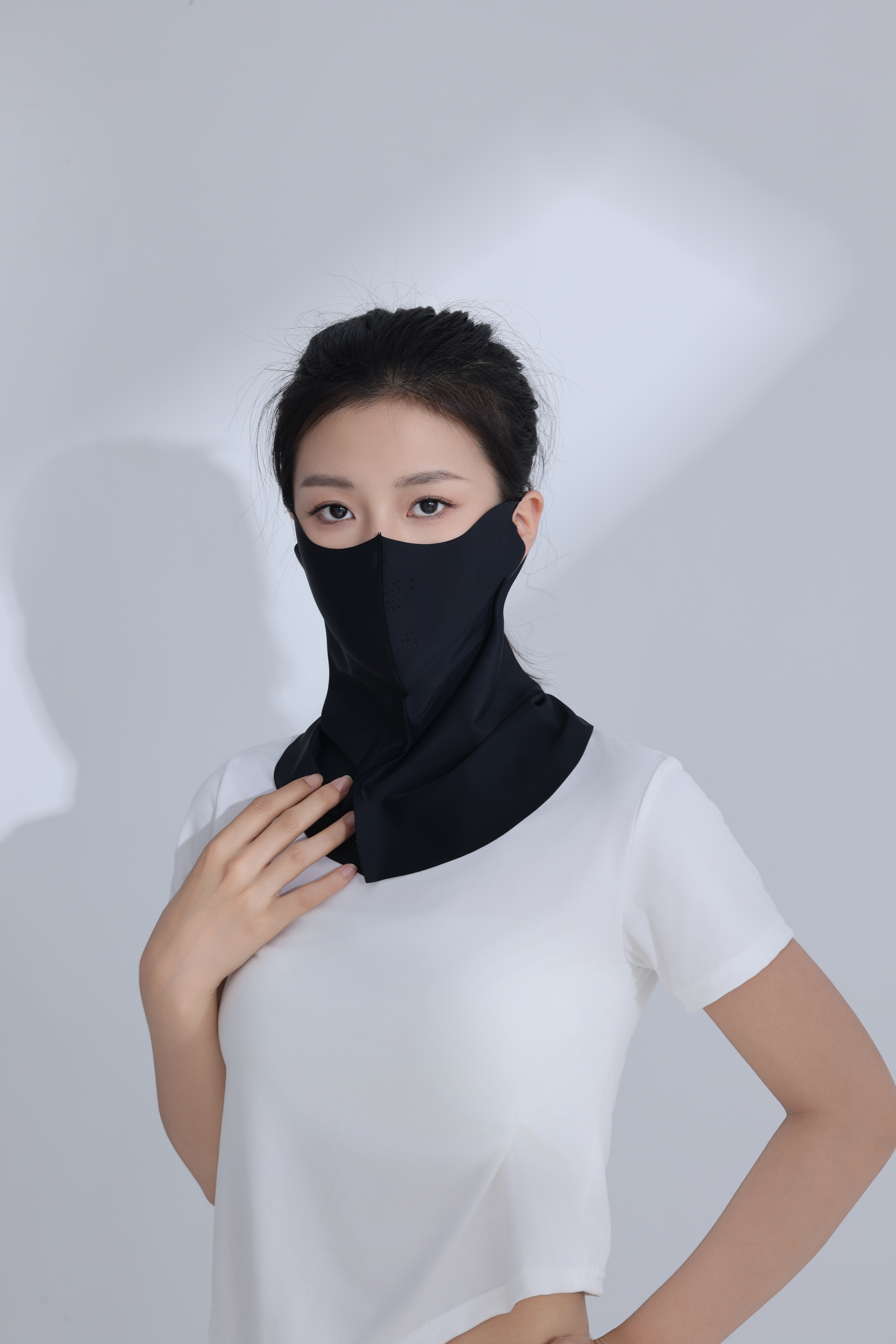 스탠다드엔 UV 자외선차단마스크 쿨 안면 얼굴햇빛가리개 골프 목토시 - 상세 이미지 3