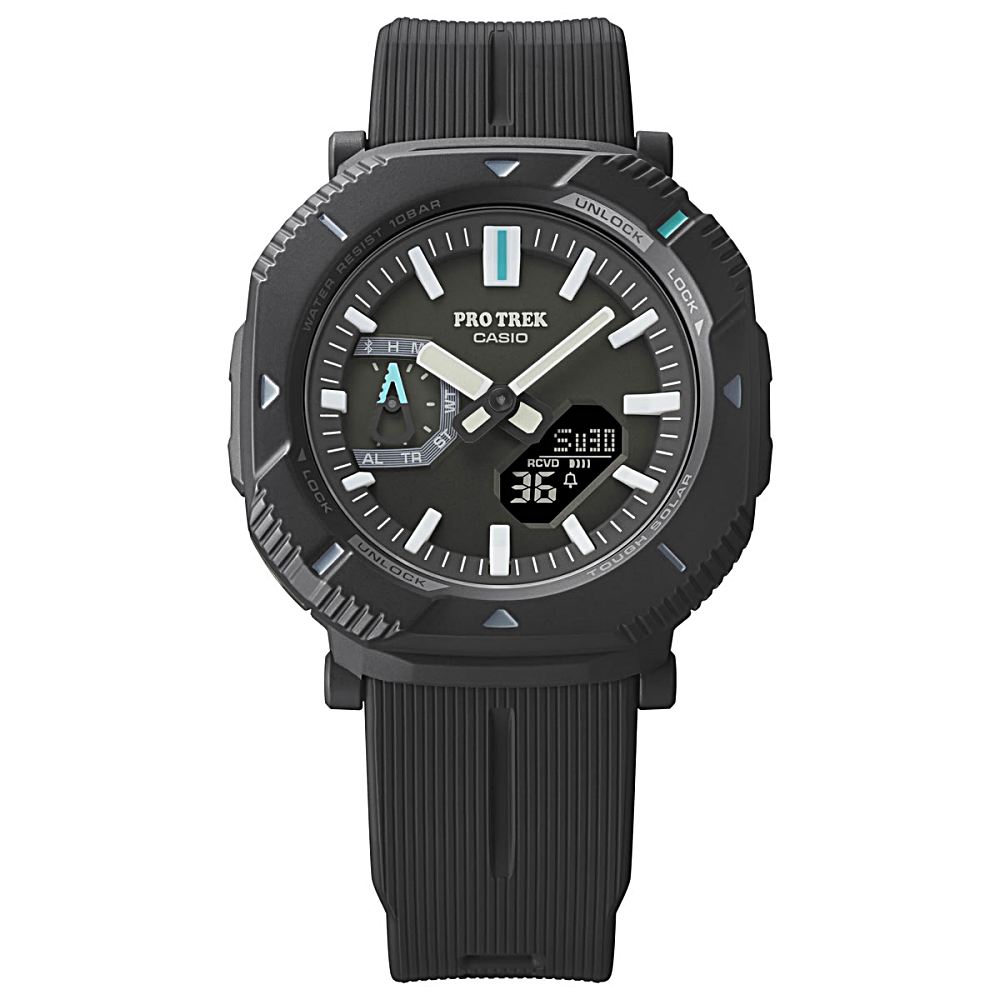 카시오 CASIO 프로트렉 블랙 PRJ-B001-1JF 남성 산악 하이킹 아웃도어 시계 - 상품 이미지