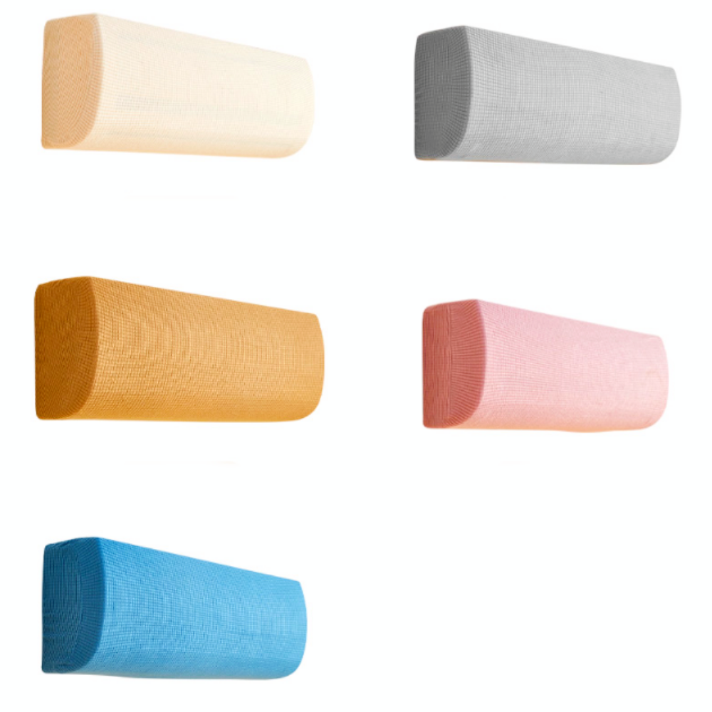 스판형 벽걸이에어컨커버 탄성좋은덮개 먼지커버물세척가능 가정업소용 S그레이