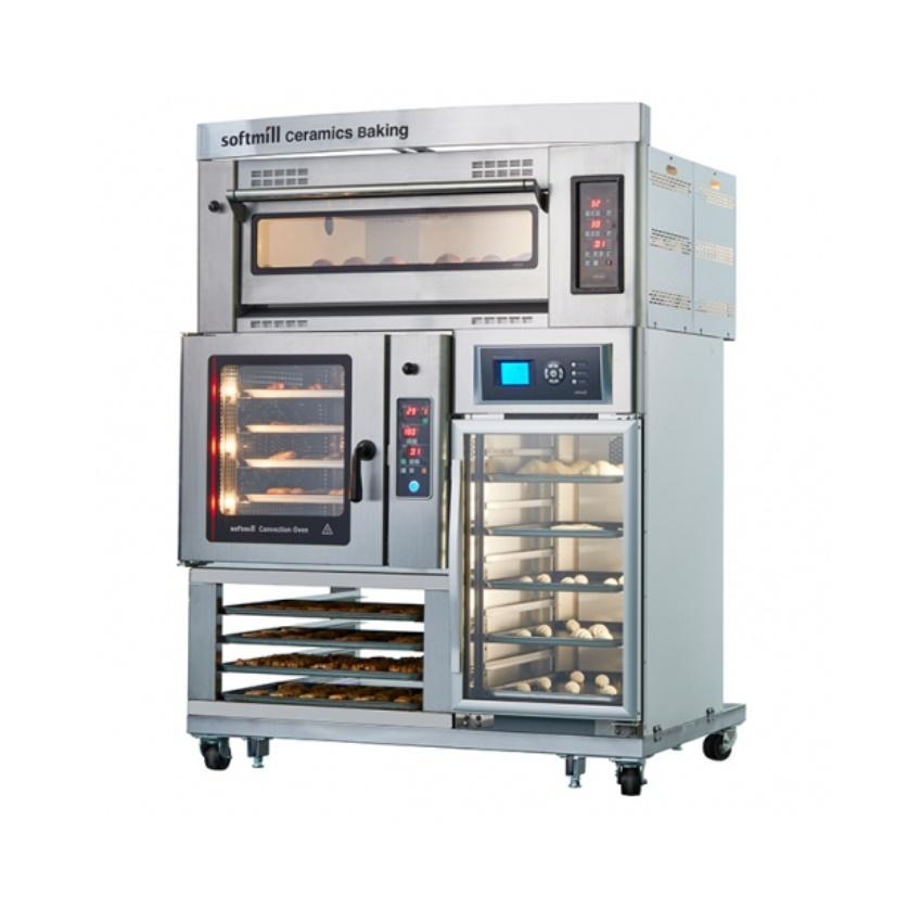 대형 업소용 오븐기 데크 컨벡션 발효실 랙 프레임 콤비 오븐