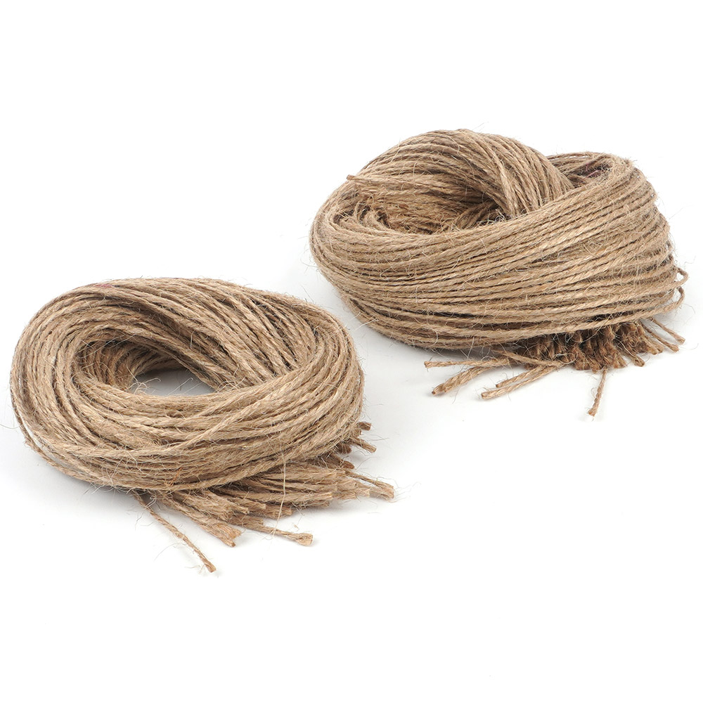 마줄 마리본 실끈 마사끈 포장 마끈 공예 황마끈 60cm - 상세 이미지 2