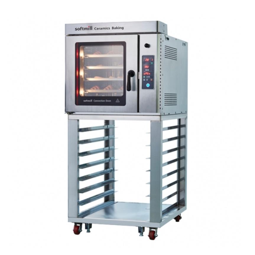 업소용 컨벡션 오븐 스팀 베이킹 제과 제빵 전기 오븐기 5매
