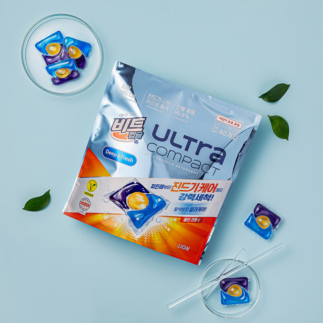 비트 울트라콤팩트 캡슐세제 진드기케어 40개입 2세트+10개 더