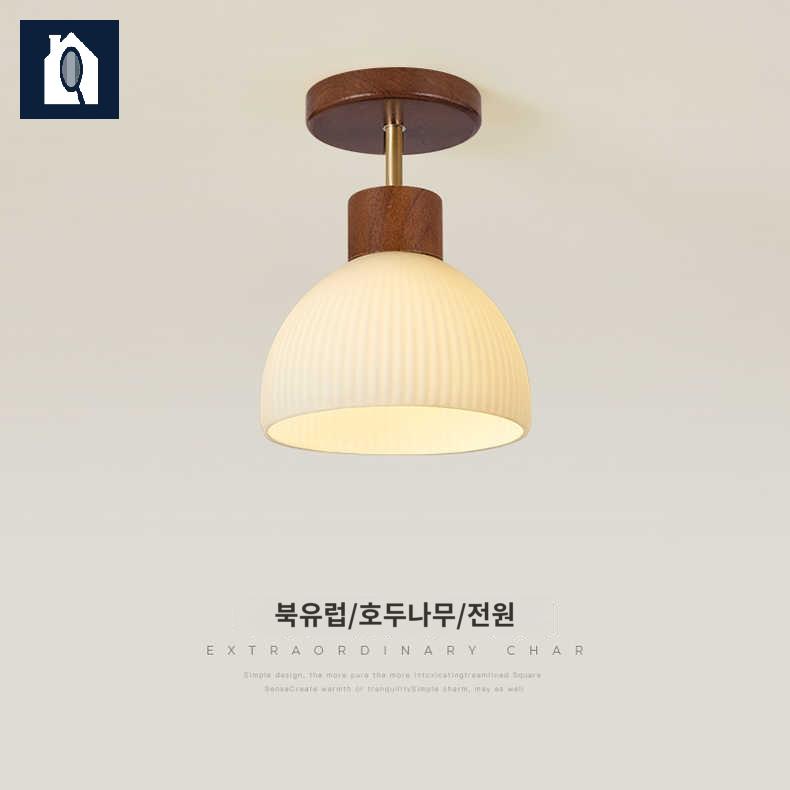 다용도실 계단 아파트 무드등 우드 조명 복도센서등 - 상품 이미지