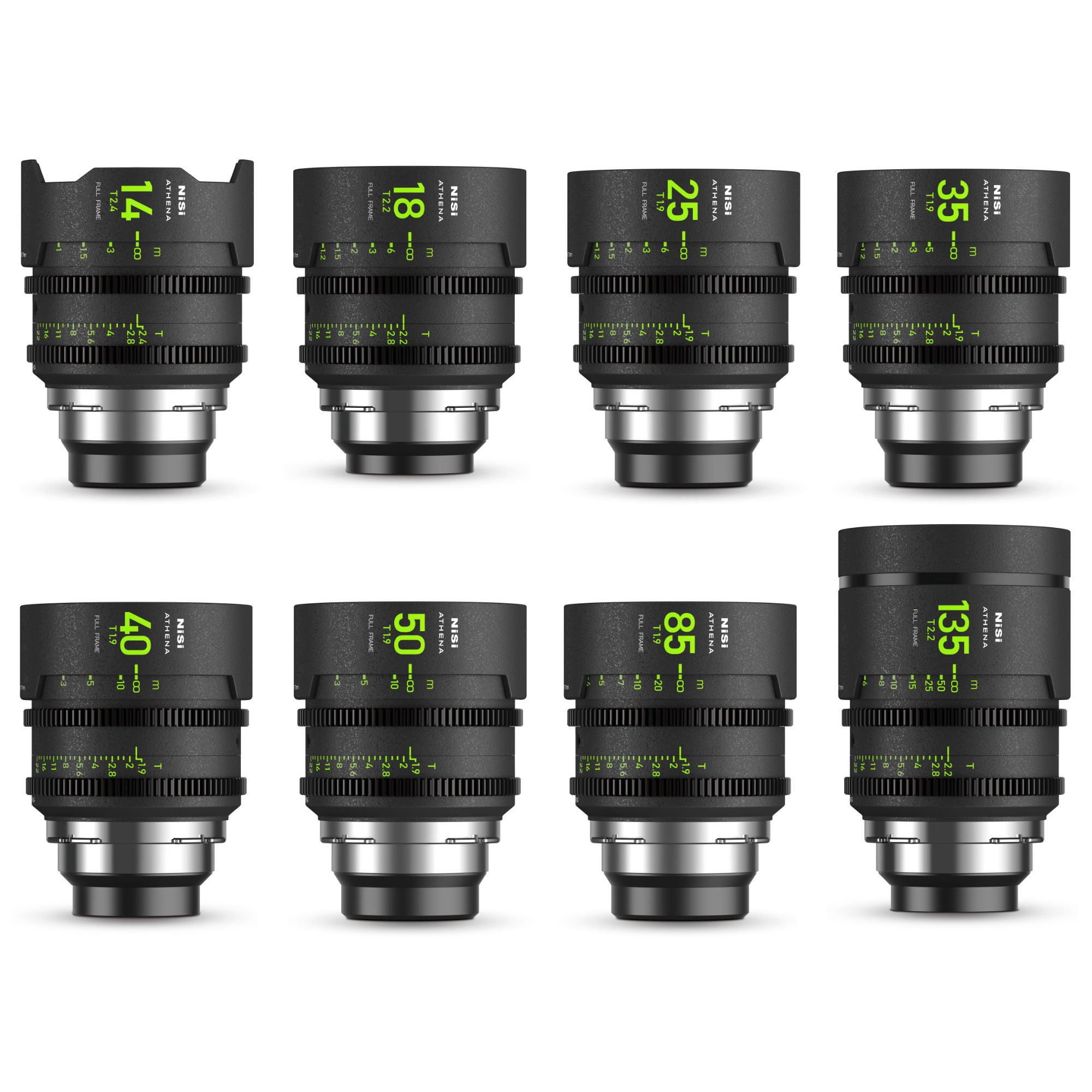 NISI ATHENA PRIME Master Kit 니시 아테나 프라임 렌즈 마스터 키트 8개 렌즈 - 상품 이미지