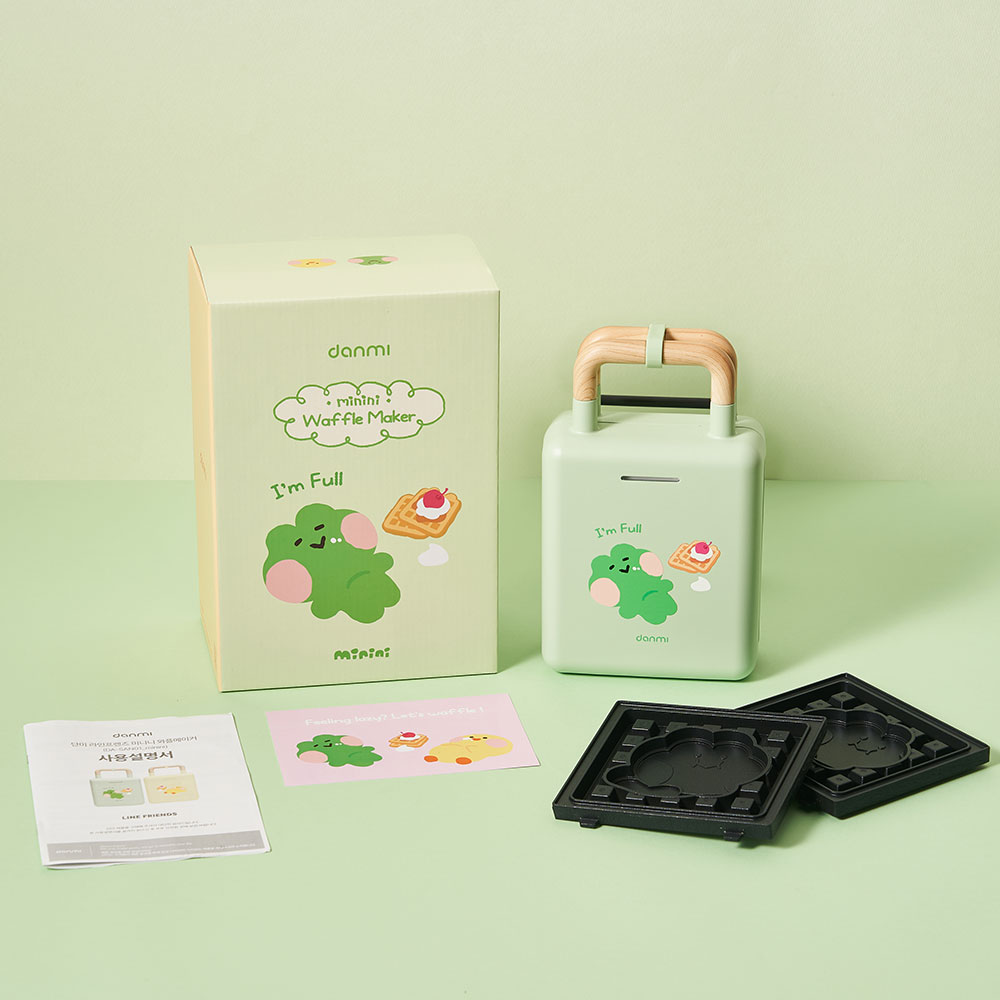 단미 라인프렌즈 미니니 와플 메이커 기계 레니니