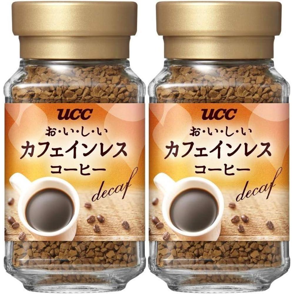 UCC 유씨씨  아라비카 원두 디카페인 인스턴트 커피 45g 2팩 : 월드 이커머스