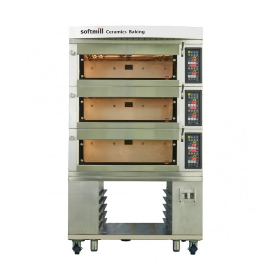 업소용 제과 제빵 오븐 빵집 베이커리 전기 오븐기 2매3단