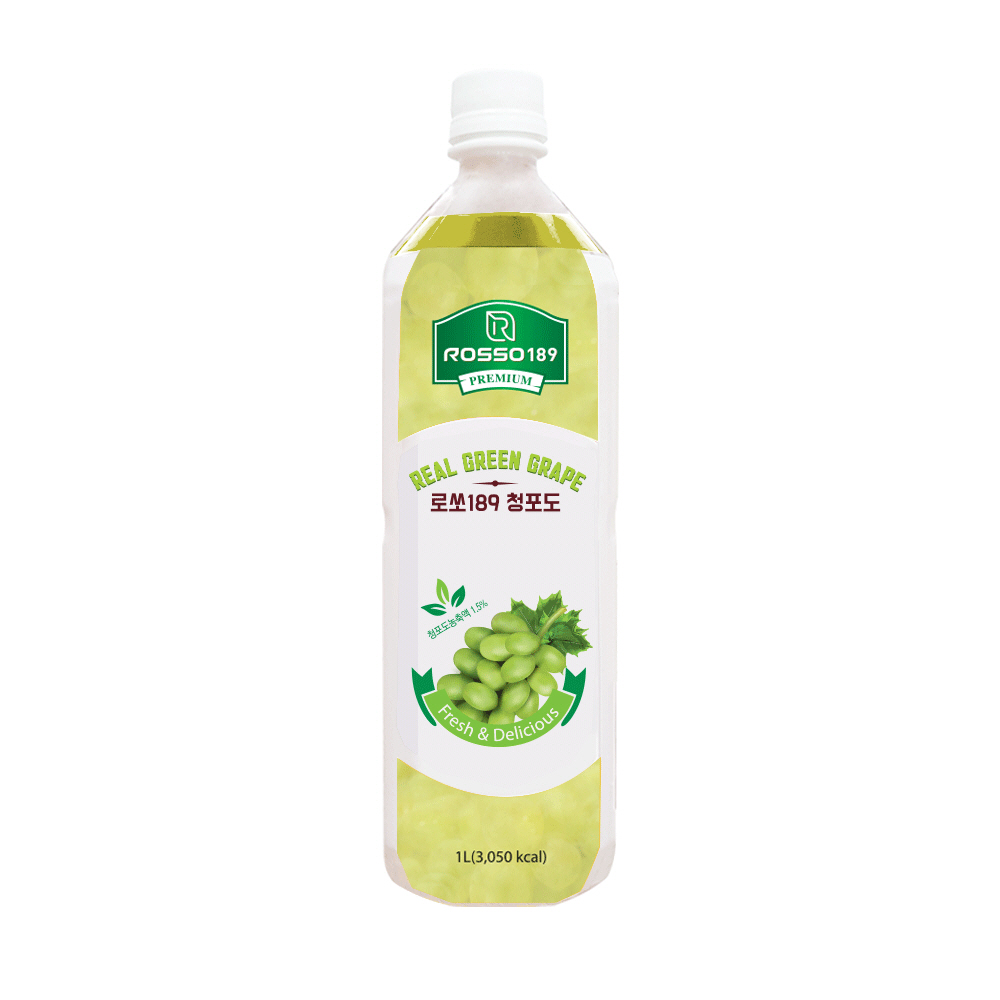 로쏘189 청포도 시럽 하이볼 에이드 베이스 1L - 상품 이미지