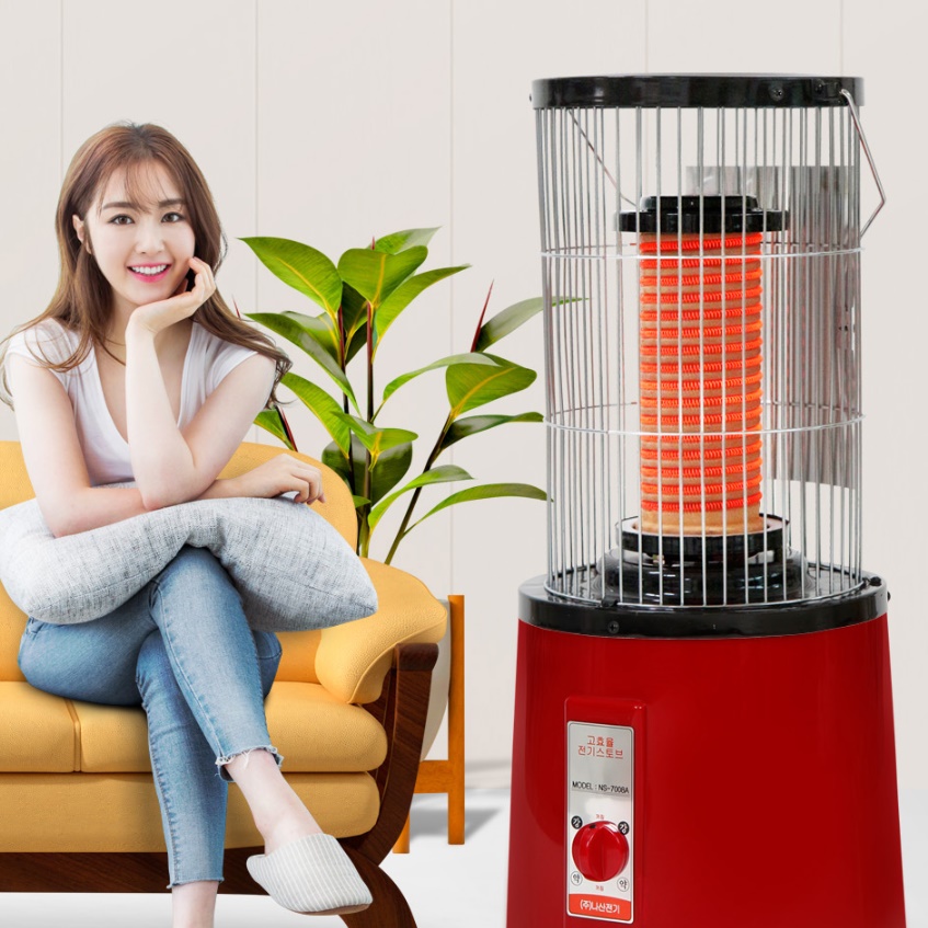 여주 황토 전기 스토브 업소용 국민 히터 산업용 전열 기구