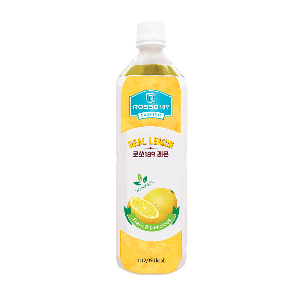 로쏘189 레몬 시럽 하이볼 에이드 베이스 1L - 상품 이미지