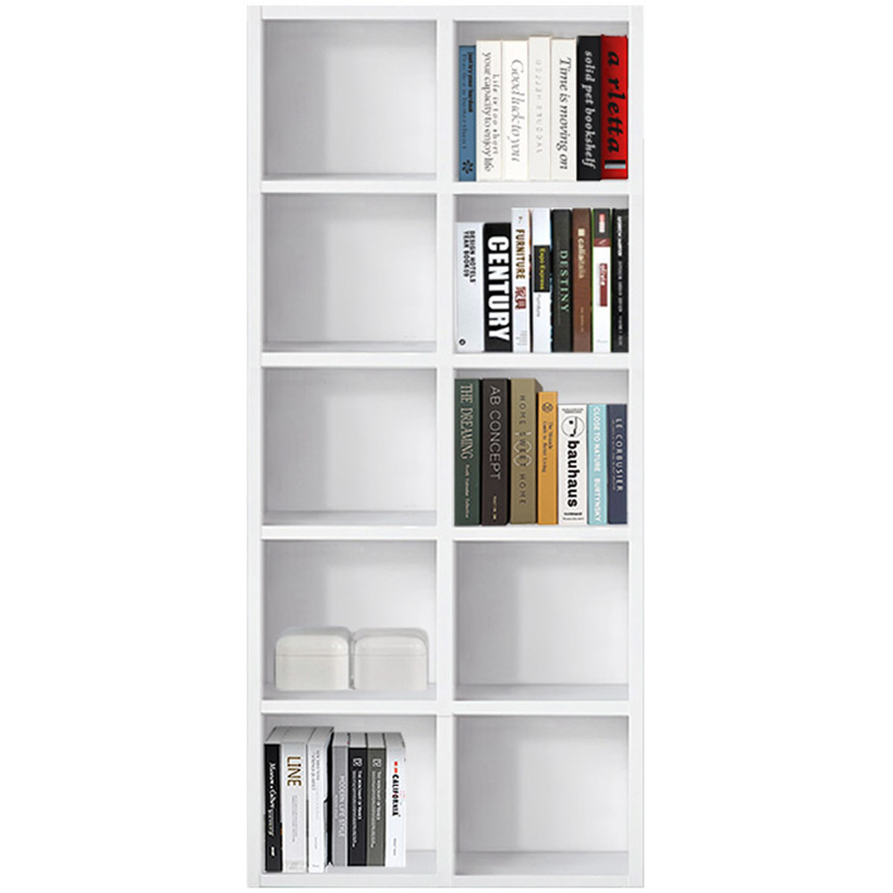 PET 5단800 기본 책장 화이트