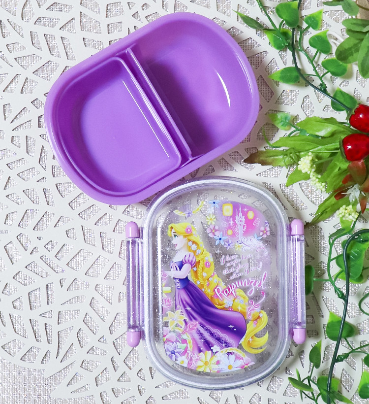 스케이터 라푼젤 캐릭터 항균 도시락 런치박스 360ml QAF2BAAG - 주방·식기 - 하카타몰