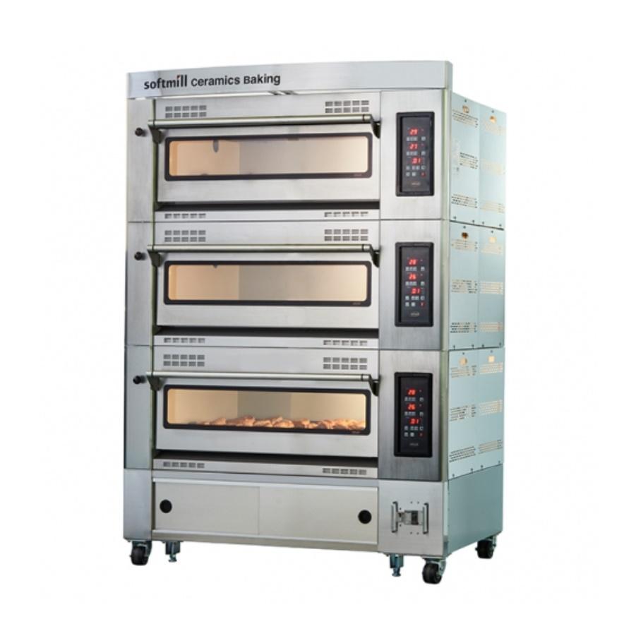 업소용 데크 오븐 영업용 제과용 제빵용 베이커리 오븐기 2매 3단