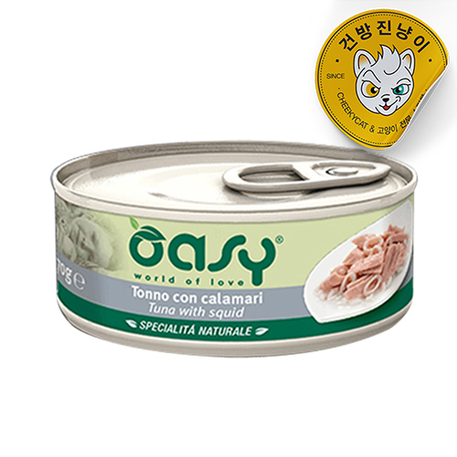 오아지 캔 네츄럴 레인지 70g 6종콤보 x24개세트(1box) (6종각4개씩) - 상세 이미지 4