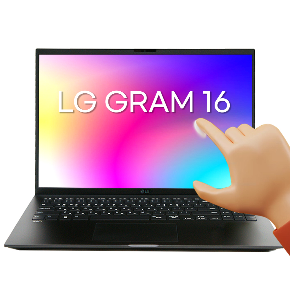 [한영자판] LG 그램 16 16Z90S 터치 인텔 코어 울트라7 아크 AI 노트북 2TB 32GB - 상품 이미지