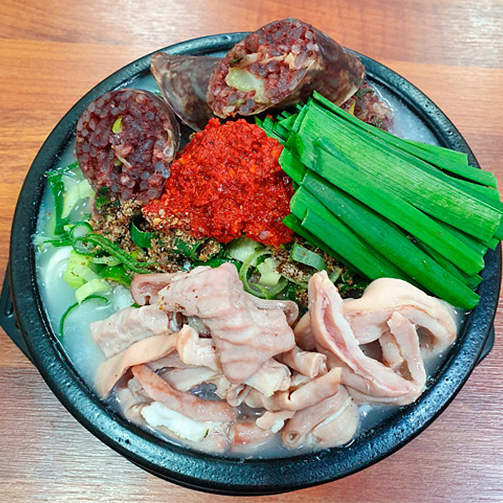 [제천시 배달] 내장이 듬뿍 내장국밥 1그릇 (비조리) [제천동문 충청도식당] : 동네시장 장보기