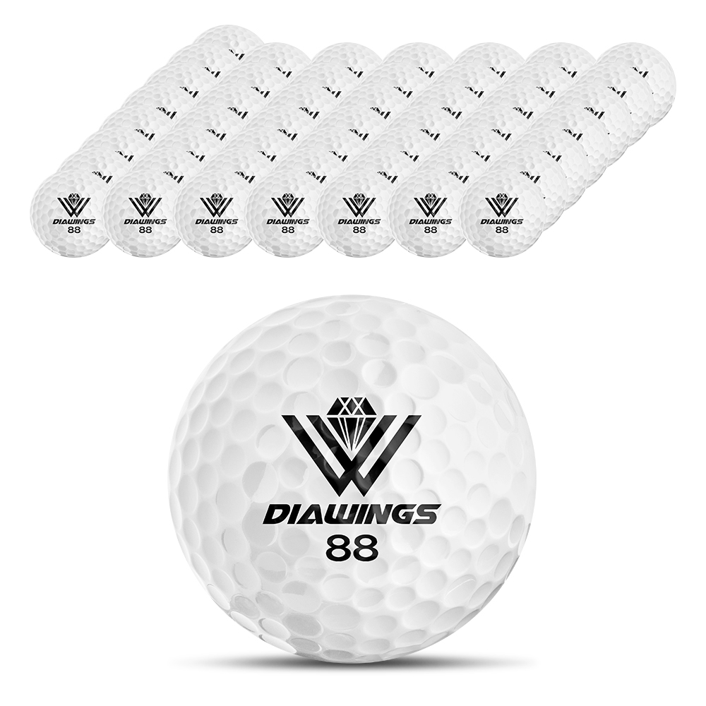 [50알] 다이아윙스 고반발 비거리 전용 장타 스크린골프공 M2 화이트