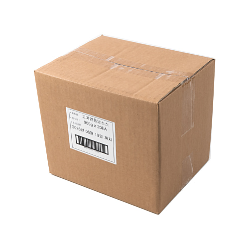 푸른식품 고기앤 퐁당소스 300g x 20개입 파채 고기엔 만능소스 : STARPACK