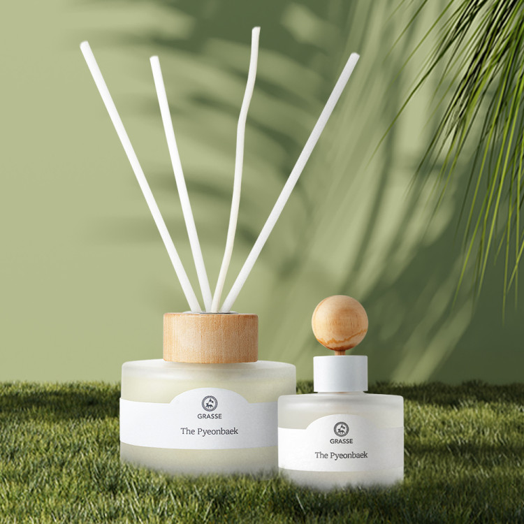 [SET구성] 불스원 그라스 더 편백 디퓨저 차량용 105ml+실내용 방향제 200ml