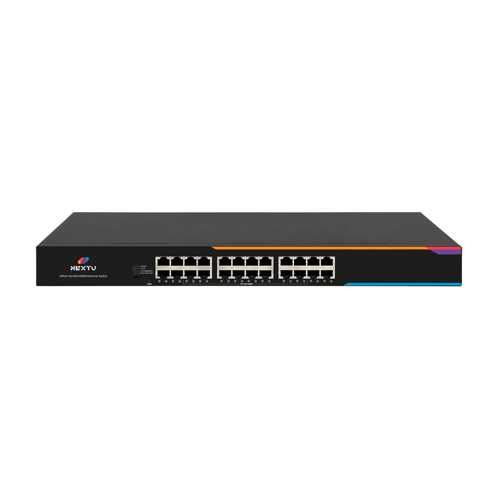 넥스트유 NEXT-1024GS 10/100/1000Mbps 24포트 기가 스위칭허브 - 상품 이미지