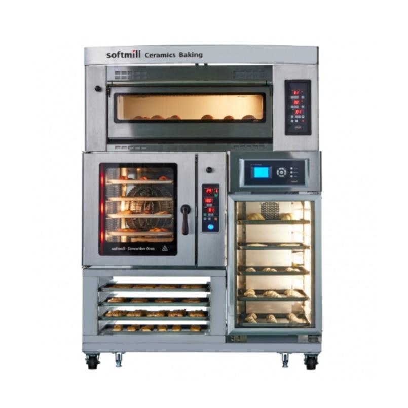 대형 업소용 오븐기 데크 컨벡션 발효실 랙 프레임 콤비 오븐