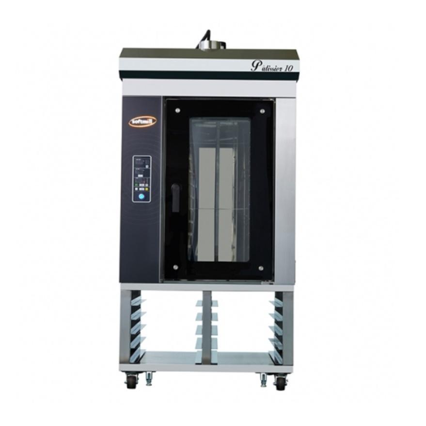 업소용 다품종 대량 베이킹 오븐기 대형 로터리랙 오븐 10매