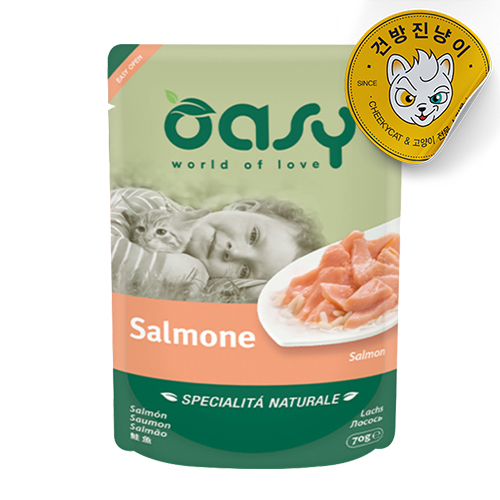 오아지 파우치 네츄럴 레인지 70g 4종콤보 x24개세트(1box) - 상세 이미지 4