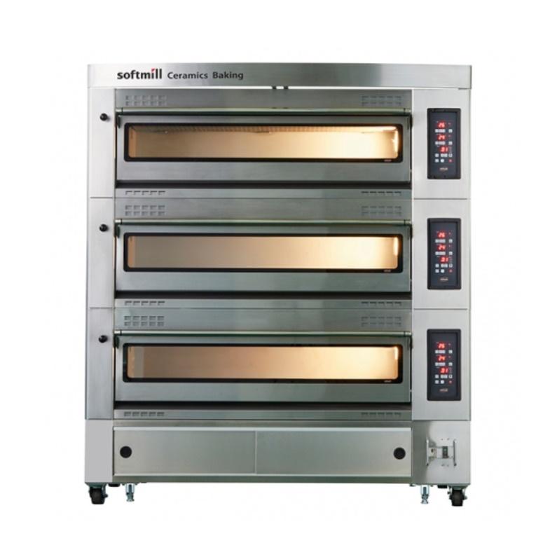 업소용 빵 오븐기 베이커리점 제과점 영업용 데크 오븐 3매 3단